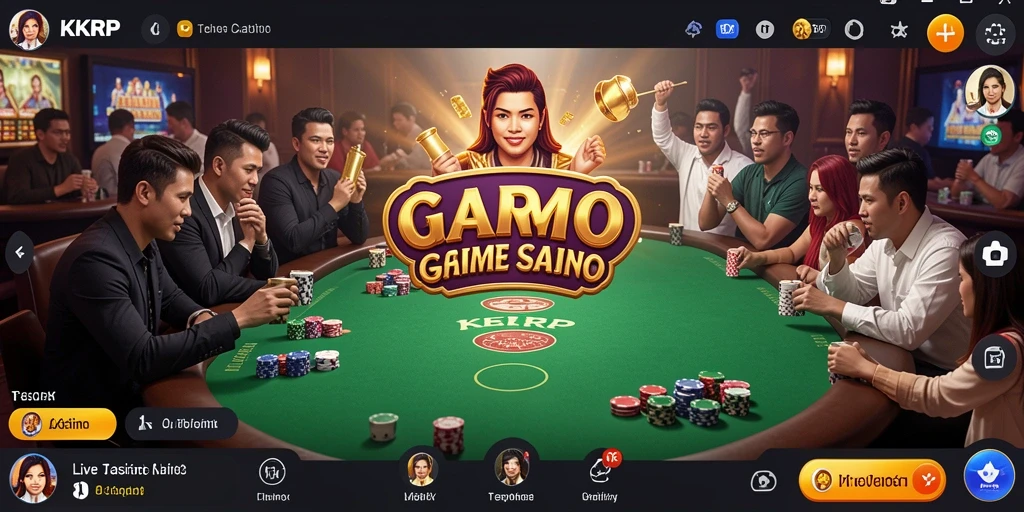 Gameplay seru live casino yang menampilkan dealer profesional dan interaksi langsung.
