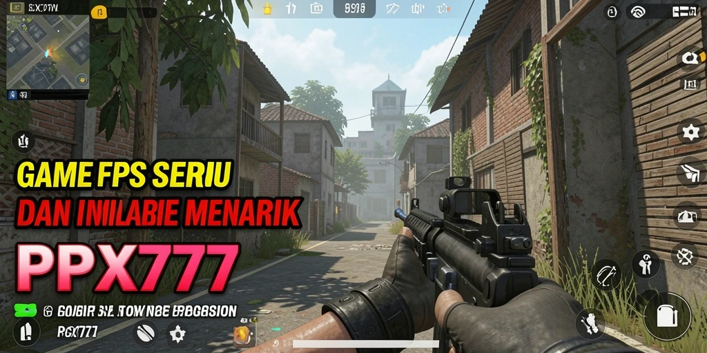 Tangkapan layar menampilkan aksi mendebarkan dalam gameplay FPX PCX777.