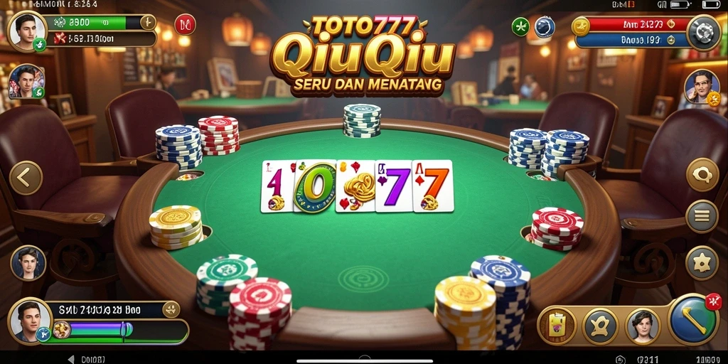 Tampilan gameplay menarik dari TOTO777 di QiuQiu.