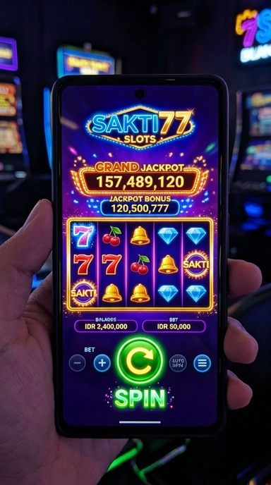 Proses unduh aplikasi mudah dan cepat di sakti77.